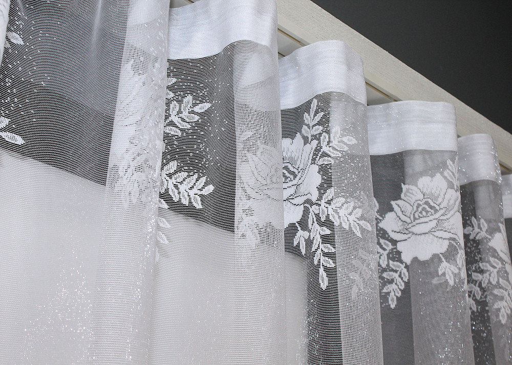 Тюль жаккард, высота 1,6 м., коллекция 