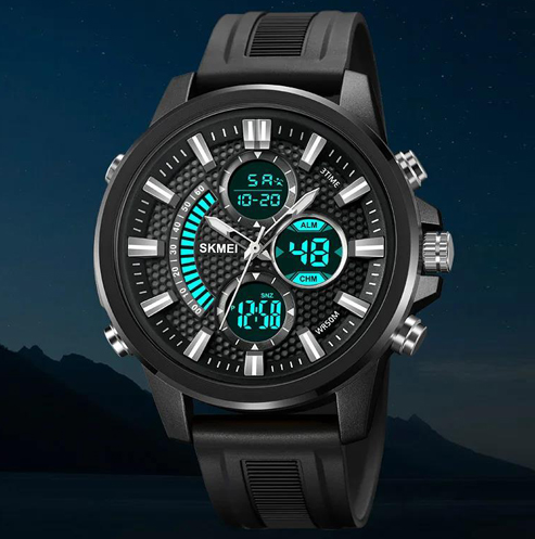 Часы наручные SKMEI 2235BKWT, BLACK-WHITE, 10352 Днепр - изображение 3