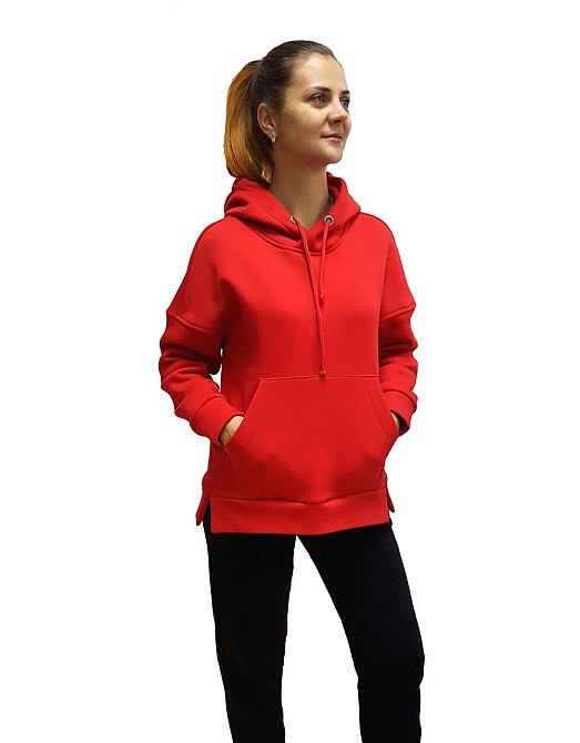 Женская зимняя толстовка на флисе Jasmin. р. S (44) Киев - изображение 5