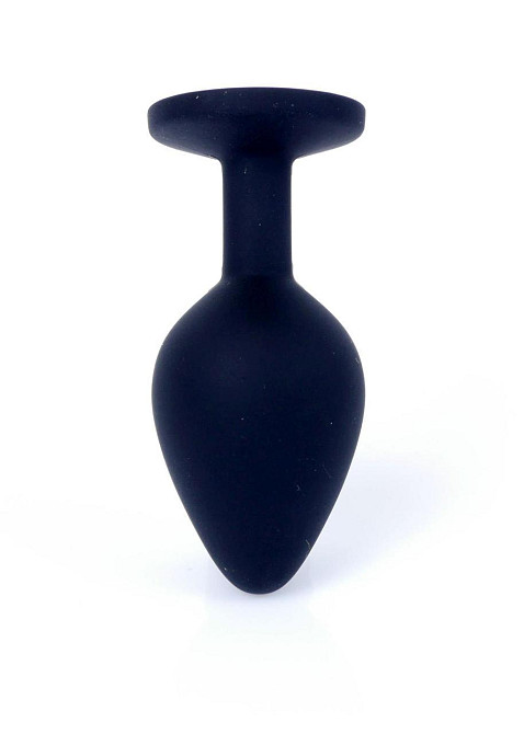 Анальная пробка - Jewellery Silicone Black Plug M Pink Sex Aura Киев - изображение 6