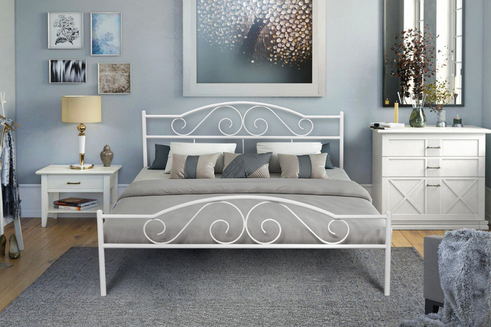 Ліжко Регіна 1600*2000, білий Киев - изображение 3