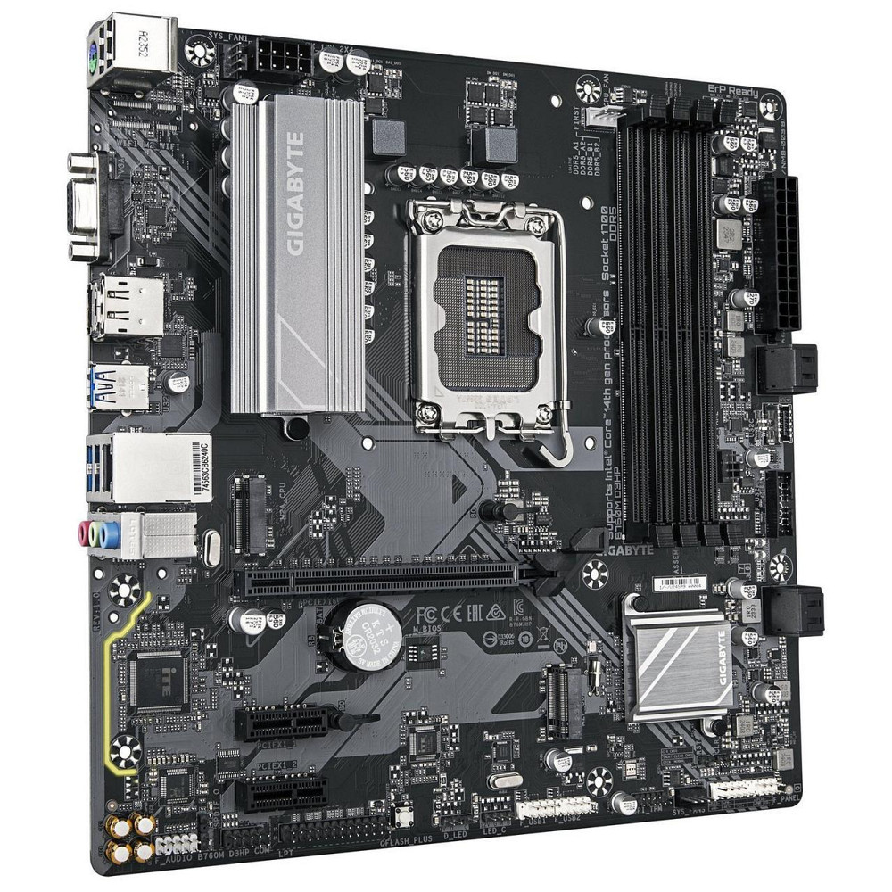 Материнська плата Gigabyte B760M D3HP Socket 1700 microATX Харків - фото 3
