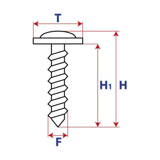 Саморез шуруп BMW Alfa Romeo Fiat Lancia 51131823634 Київ
