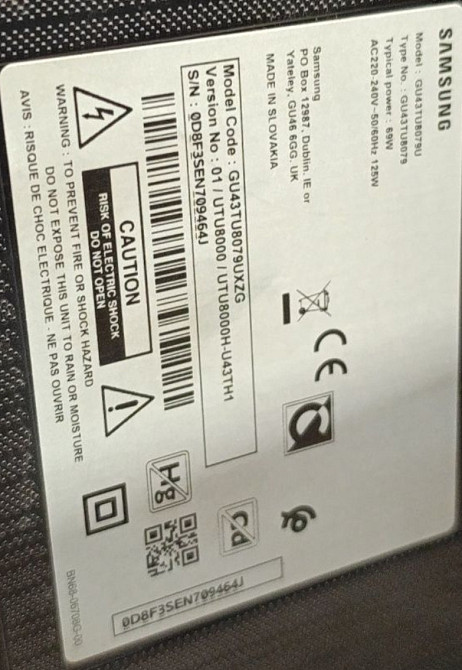 Телевизор Samsung 43