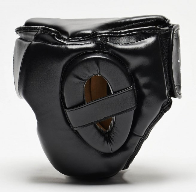 Боксерський шолом Leone Junior Black S Каменское - изображение 4