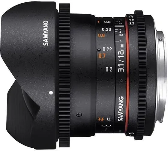 Об'єктив Samyang 12mm T3.1 VDSLR ED AS NCS Fish-Eye Sony FE Київ - фото 1