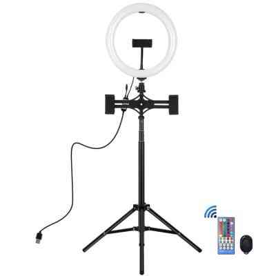 Набір блогера Puluz Ring USB RGBW LED lamp PKT3055B 10.2&quot; + tripod 1.65 м (PKT3055B) Вінниця