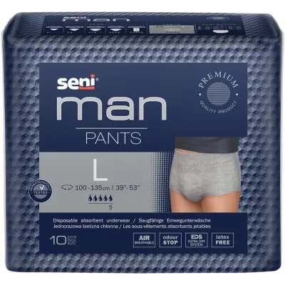 Підгузки для дорослих Seni Man Pants Large 10 шт (5900516800550) Вінниця - фото 1