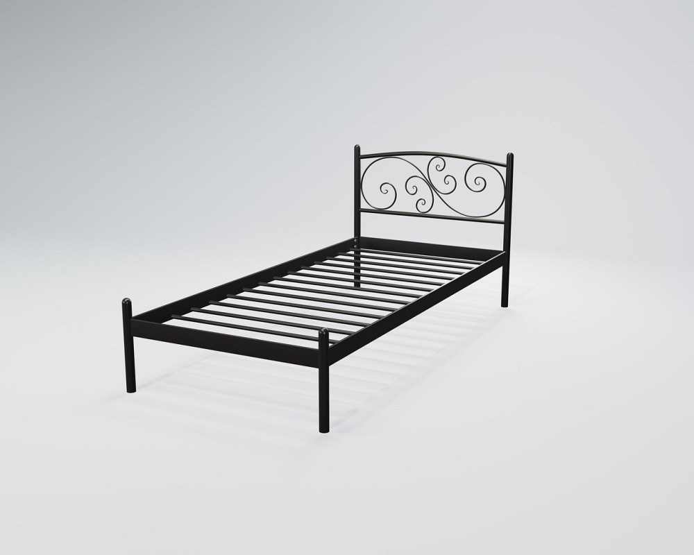 Односпальне металеве ліжко Лілія від ТМ Теnero Харків - фото 1