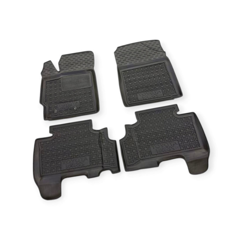 Коврики Тойота yaris 2006-2015 борт 2,5см, с перемычкой салона Мукачево - изображение 1