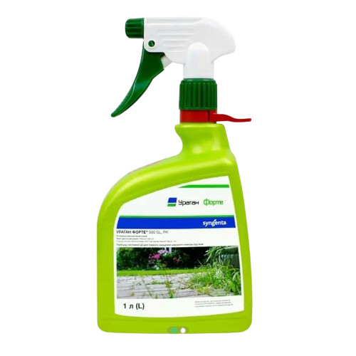 Гербіцид Ураган Форте 1л готовий до використання спрей 500г/л SL Syngenta Житомир - фото 1