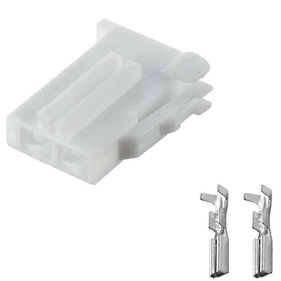 Роз'єм конектор 2-кон., Бензонасос, SUMITOMO Японія універс., Моторний відсік, Mazda Київ