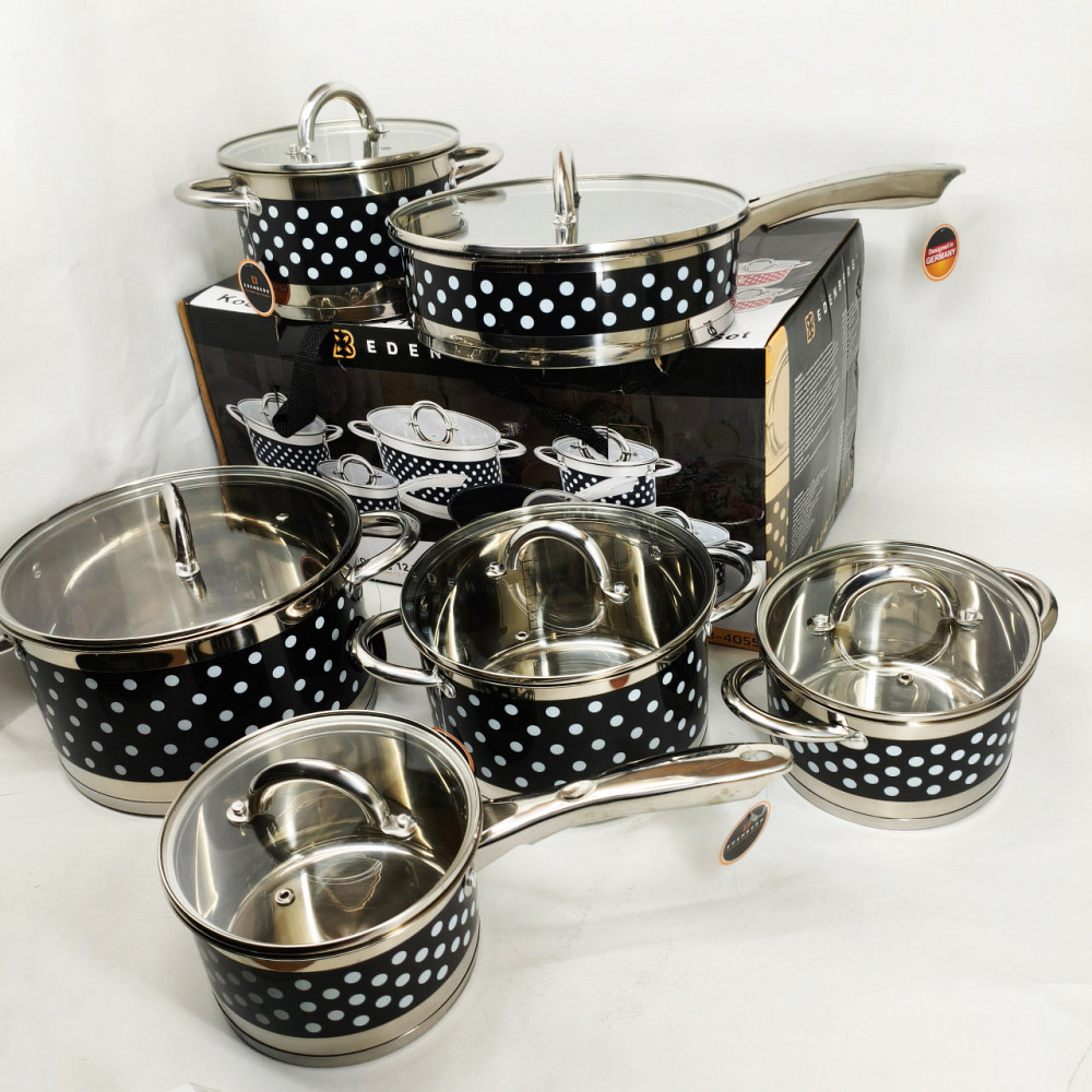 Набор кастрюль с инновационным антипригарным покрытием, Набор кастрюль с крышками для кухни PI-31 Львов - изображение 7