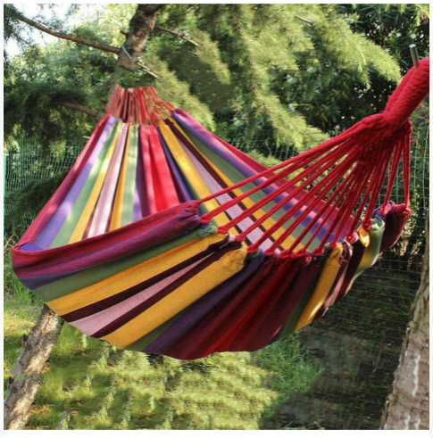 Гамак тканевый Мексиканский без перекладины, 200см*80см в чехле, B-1, HAM-2 Днепр - изображение 3