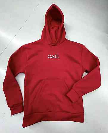 Толстовка жіноча/ худі — "Гра в кальмара". Чернівці