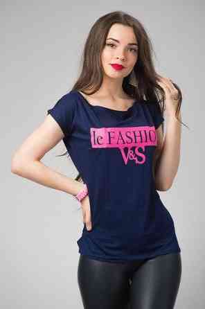 Футболка "Челсі" оптом | Норма і батал | Розпродаж моделі 42-44, Темно-синій Київ