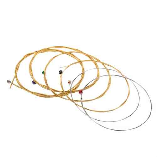 Струны Orphee TX630 для акустической гитары, комплект 6 шт, 11-52