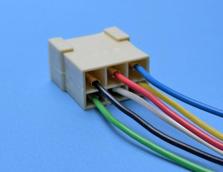 Разъем с проводом ПАПА  - 6 контактов, клемма 6,3мм (пр-во Украина) Харьков - изображение 3