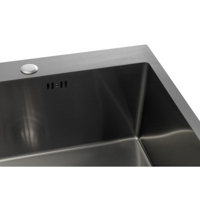 Мийка кухонна GRANADO Villena S201 black (GS03201B) Вінниця - фото 5