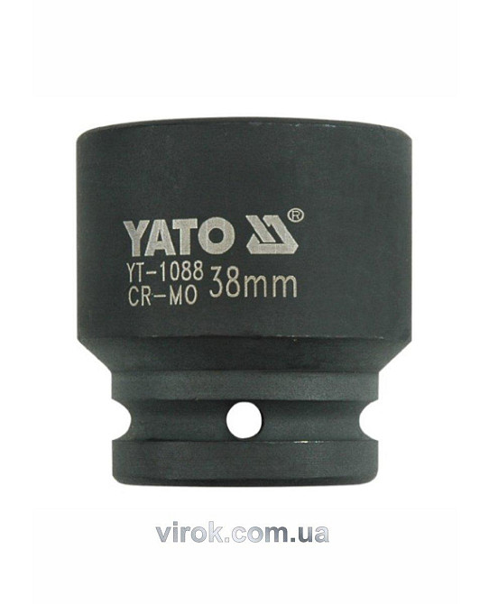 Головка торцева ударна шестигранна YATO 3/4" М38 х 57 мм Одеса - фото 1
