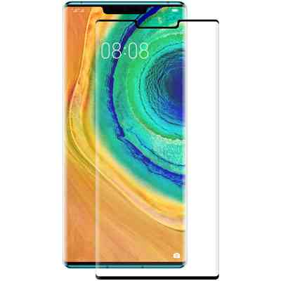 Стекло защитное PowerPlant 3D Huawei Mate 30 Pro, Black (GL607297) Винница