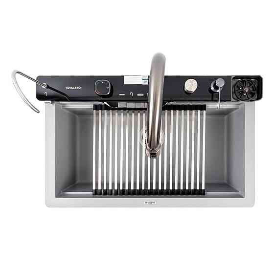 7546 EVANORA матова Мийка гранітна VALESO (сірий металік) Коломыя