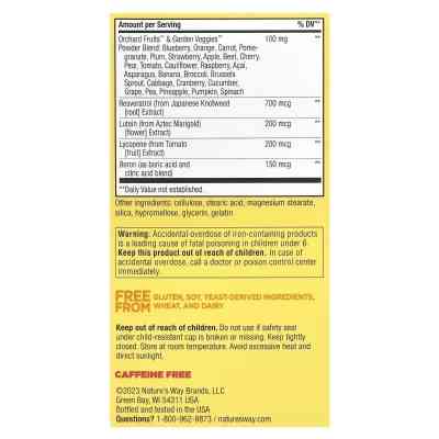 Вітамінно-мінеральний комплекс Nature's Way Мультивітаміни із залізом, повний комплекс, Alive! Daily Energy, (NWY-60192) Вінниця