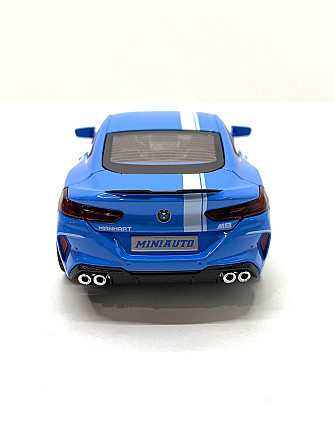 Машинка металева Авто Експерт BMW M8 1:32 відчиняються двері та багажник Синя (LF-04412) Чернігів - фото 4