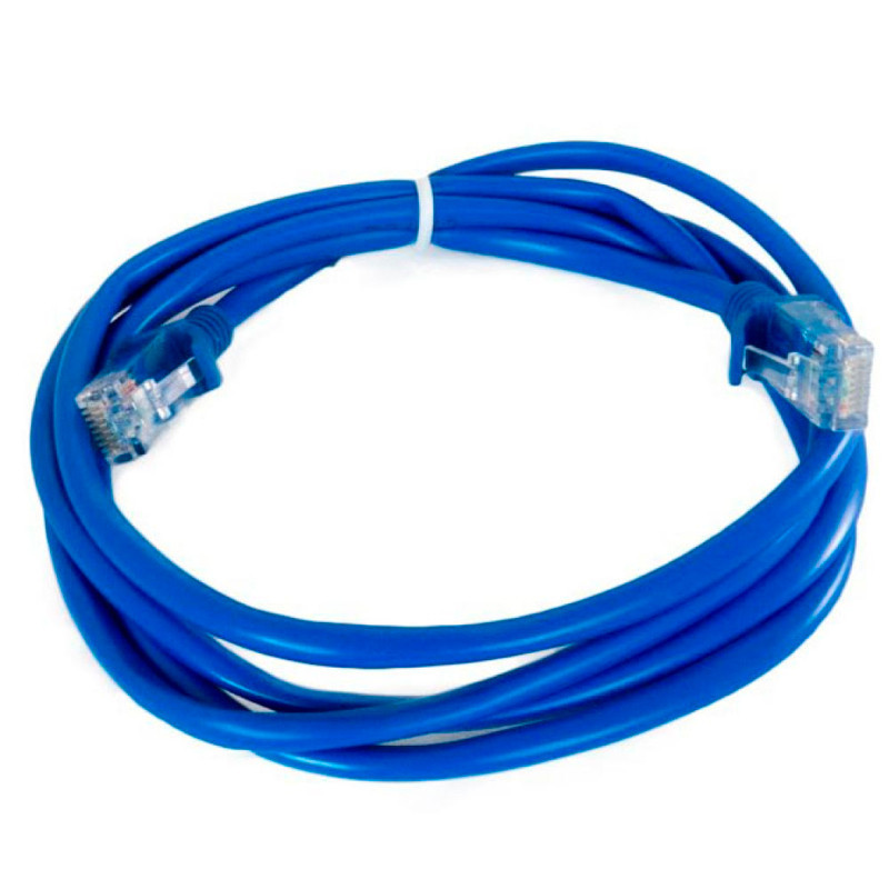 Патч-корд UTP Cat5e LAN 1 m Blue Рівне - фото 2