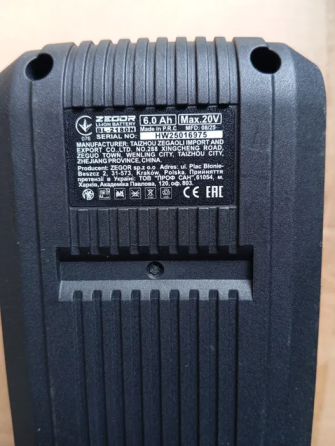 Акумулятор Zegor BL-2180N : 21V 6.0Ah (BL-2180N) Київ