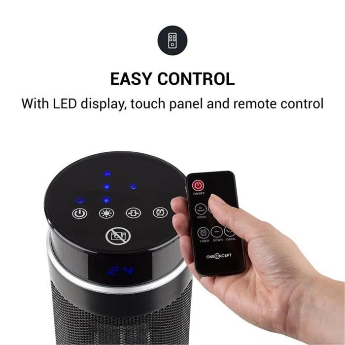 Электрический башенный нагреватель OneConcept мощностью 2000 Вт   Германия Ровно - изображение 7