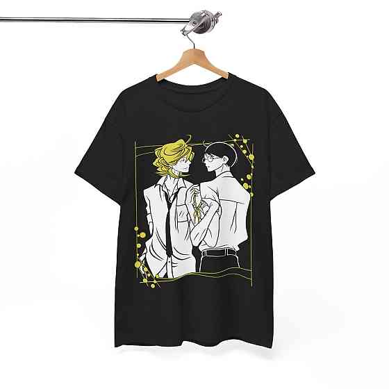 Футболка аниме Доукйуусеи Классматес Манга Хикару оверсайз (S/M/L) Черний AnimeJ0282 Днепр