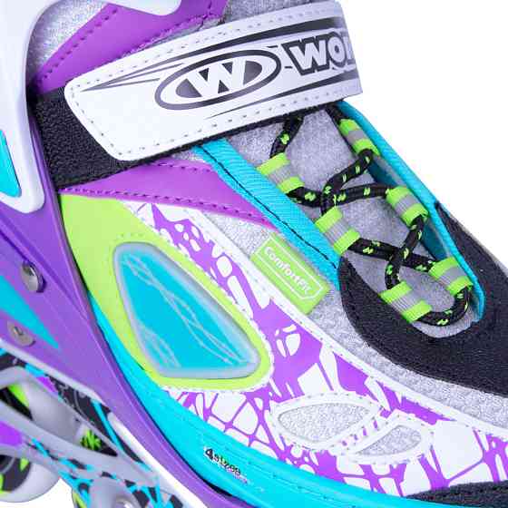 Регульовані ролики WORKER Fizzo ABEC-7 - розмір L (39-42) Київ