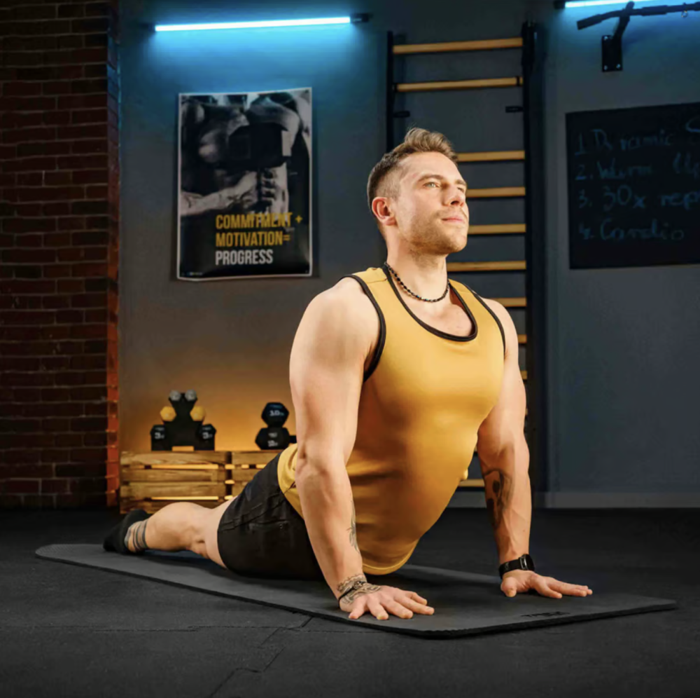 Колрик для йоги Trex Sport TX-018NGM NBR 1см 180х60 черный Киев - изображение 9