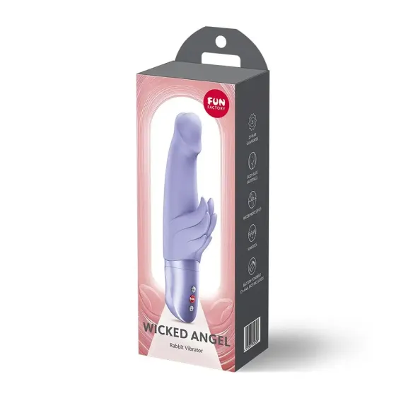 Вібратор-кролик Fun Factory Wicked Angel Purple Львів
