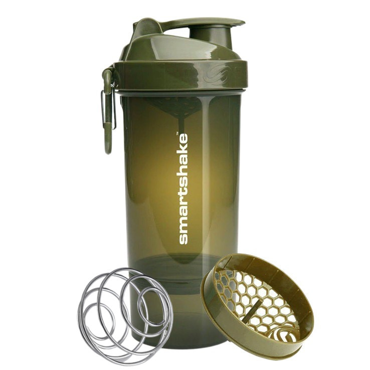 Шейкер спортивний SmartShake Original2GO One 800ml Army Green Каменское - изображение 1