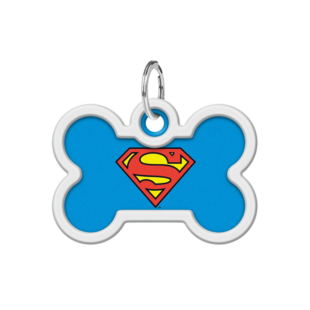 Адресник для собак и кошек металлический WAUDOG Smart ID с QR паспортом, рисунок 