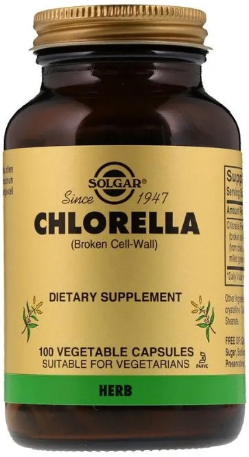 Хлорелла Solgar Chlorella 100 вег капсул Киев - изображение 1