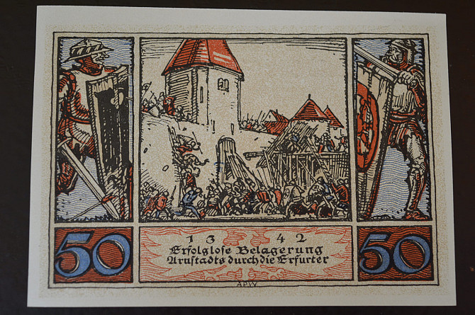 Германия. Нотгельд. 50 Pf 1921 года ( 3 ) Полтава - изображение 1