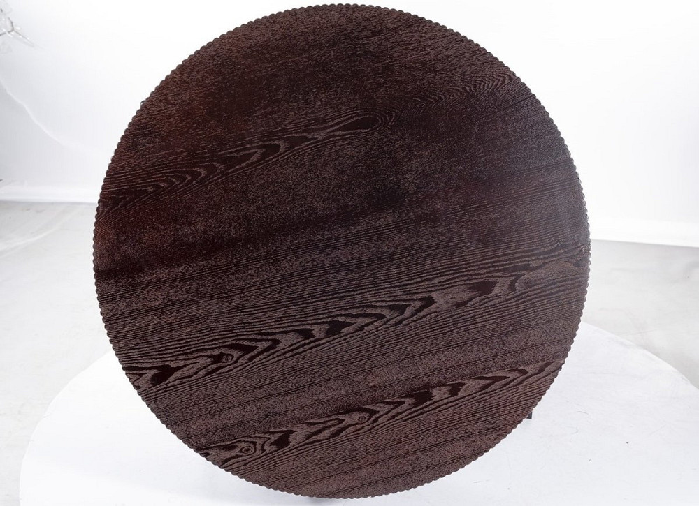 Журнальний столик TUCA темний горіх/чорний д.80 Днепр - изображение 4