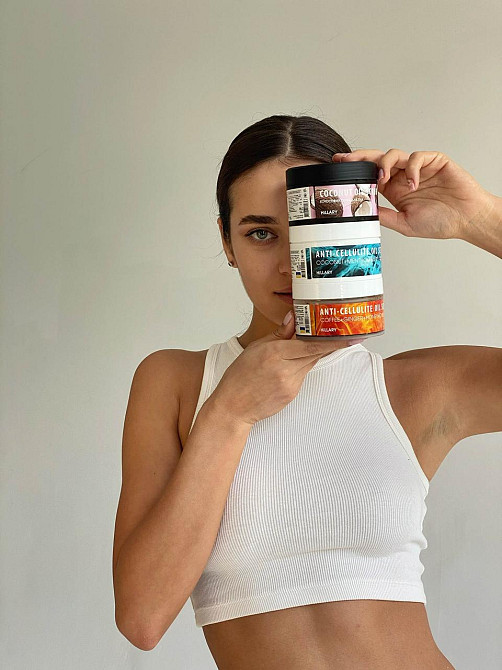 Антицеллюлитный разогревающийся скраб для тела Hillary Anti-cellulite Oil Scrub, 200 г Киев - изображение 2