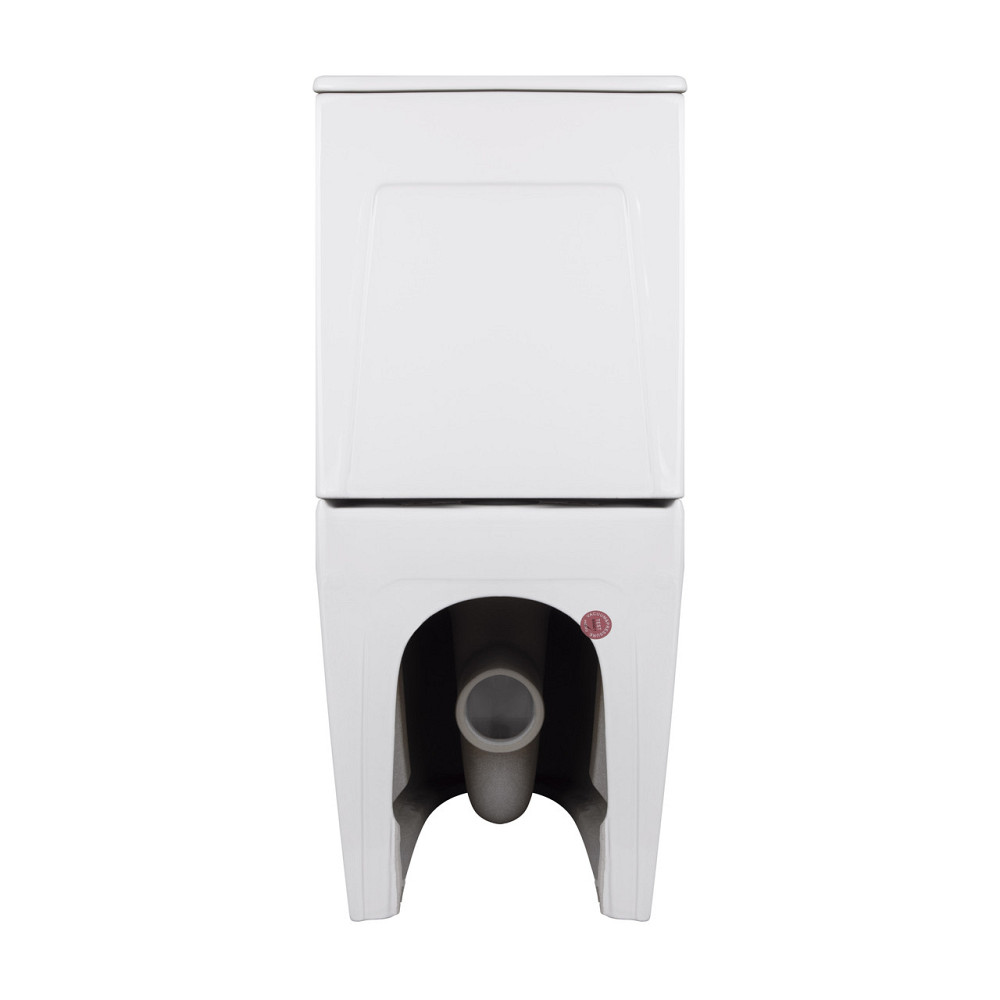 Унітаз-компакт Qtap Scorpio безобідковий Ultra Quiet із сидінням Soft-close QT14226088AW Київ - фото 15
