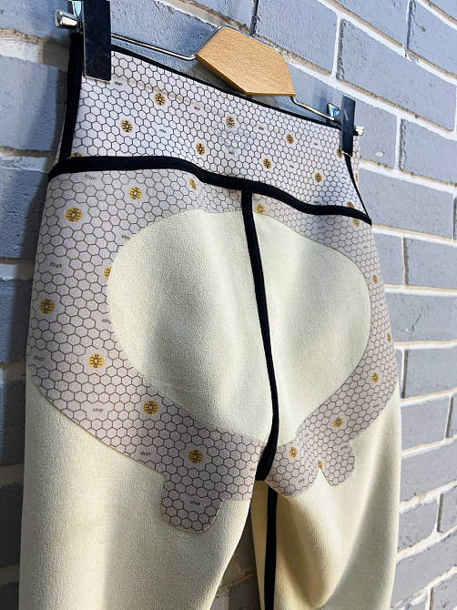 Лосини жіночі Ластівка 750 широкий пояс утягуючі дайвінг утеплені на хутрі чорні, чорний, 4XL Київ - фото 12