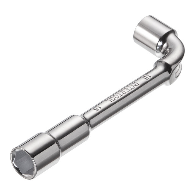 Ключ торцевий з отвором, L-подібний, 15 мм INTERTOOL HT-1615 Киев - изображение 3