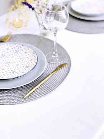 Ecotton Скатертина Ecotton DUCK 150х170 см водовідштовхувальна білого кольору White 23126 Коломия