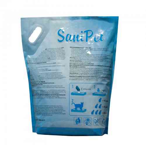 Наполнитель Sani Pet для кошачьего туалета силикагелевый 10 л Киев
