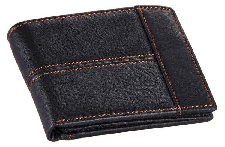 Кошелек мужской Vintage 14227 Черный Киев - изображение 14