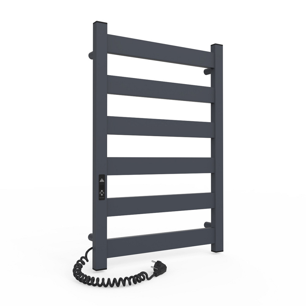 Електрична рушникосушка Laris Зебра Бонд ЧФ(ГМ) 6 500Х800 Е графіт Л/П Київ - фото 1