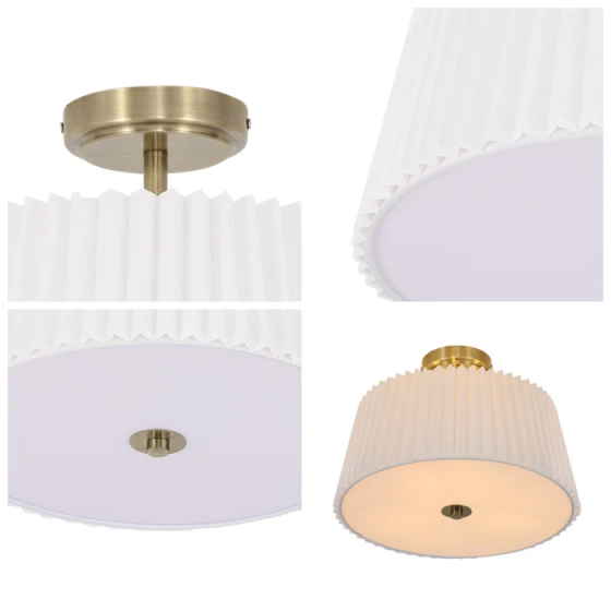 Светодиодная люстра Ветренная 8932 (Золотая) Киев