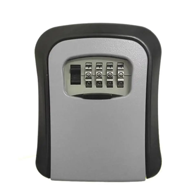 Портативний настінний сейф для ключів із кодовим замком (Сірий) Вінниця - фото 3
